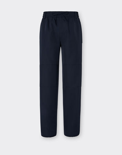Ferrari Cargo trousers in recycled cotton-blend twill Light Denim 22190f