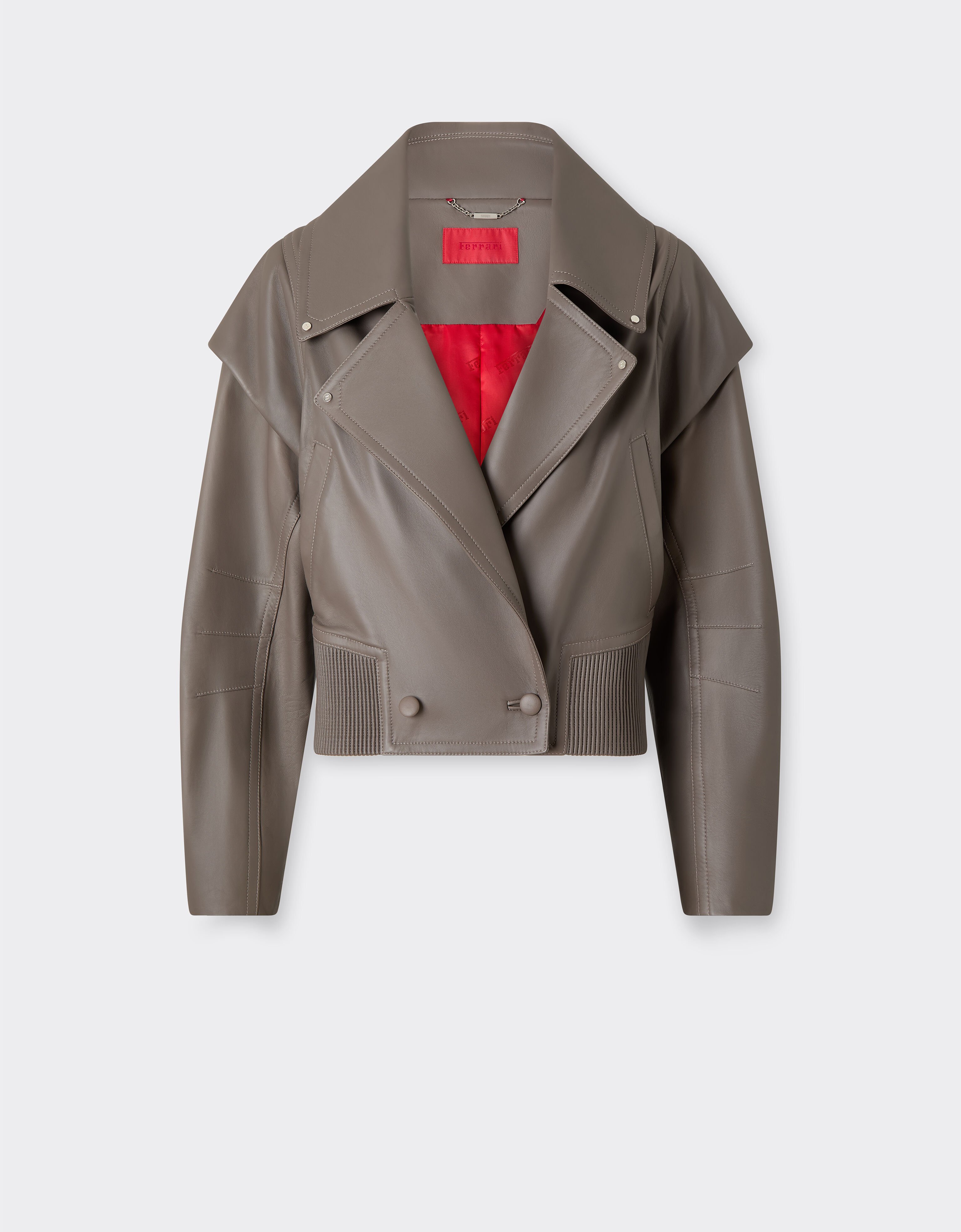 Ferrari 涂层纳帕皮革外套 Clay 50077f