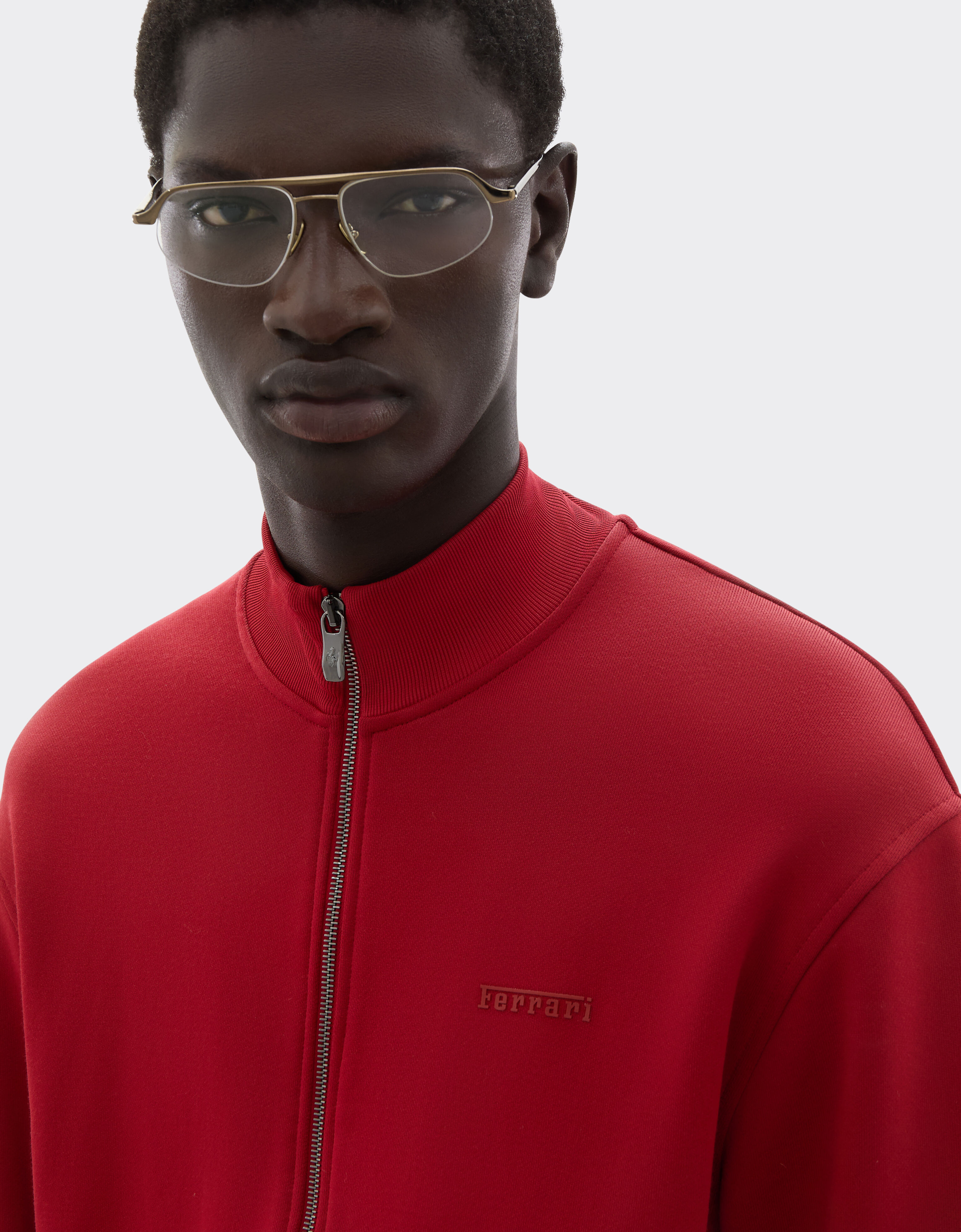 Ferrari Technical jersey sweatshirt Maison Red 50814f