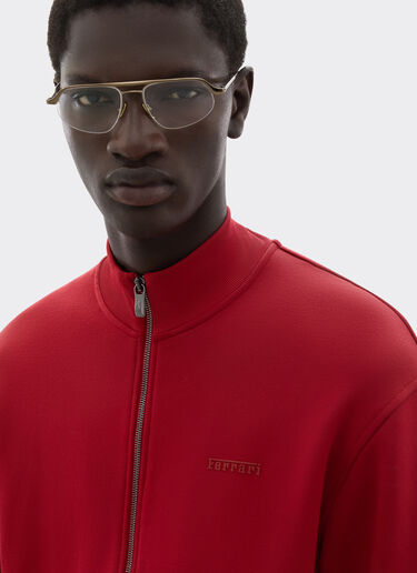 Technical jersey sweatshirt Ferrari Technical jersey sweatshirt Maison Red 50814f