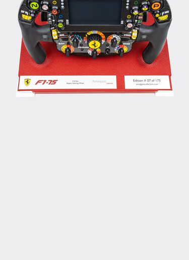 Ferrari F1-75 steering wheel 1:1 scale model Ferrari Ferrari F1-75 steering wheel 1:1 scale model 黑色 F0667f