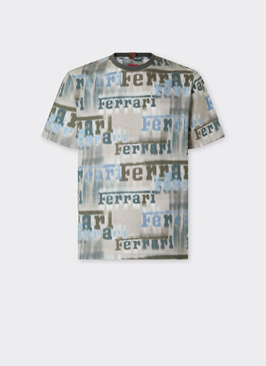 法拉利 Ikat 印花 T 恤 Ferrari 法拉利 Ikat 印花 T 恤 米色 22827f