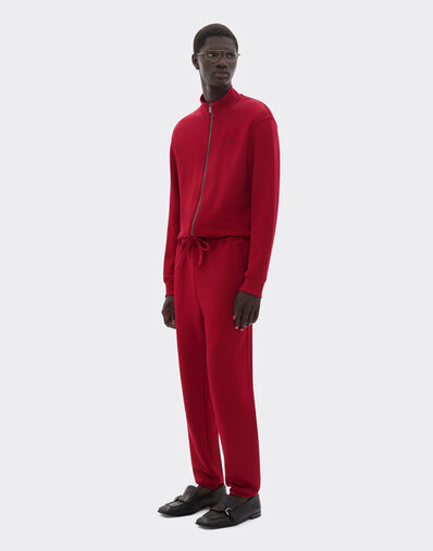 Ferrari Technical jersey fleece pants Maison Red 50811f