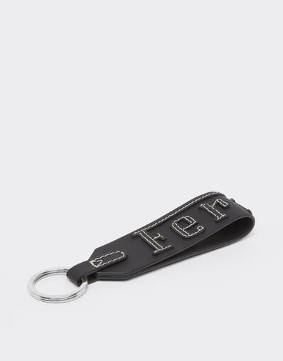 Ferrari Second Life 皮革钥匙扣 Black 22189f