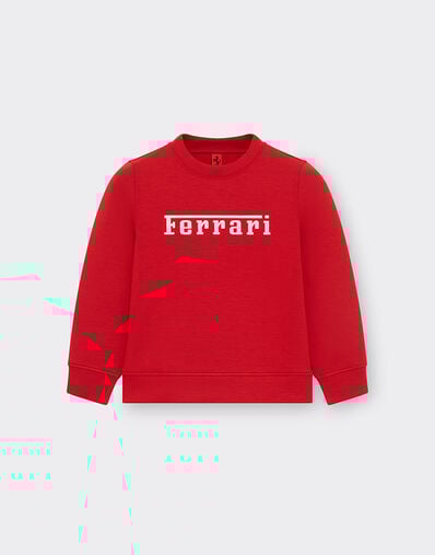 Ferrari 法拉利徽标 Scuba 潜水面料卫衣 赛车红 22763fK