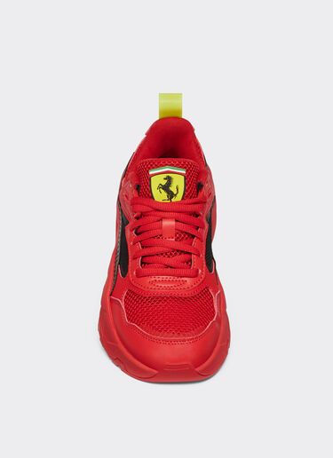Ferrari Puma 呈现法拉利车队 Trinity 青少年运动鞋 Rosso Corsa 红色 F1129fK