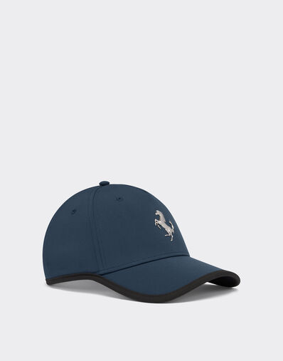 Ferrari Baseball cap con Cavallino Rampante in metallo Navy 20815f
