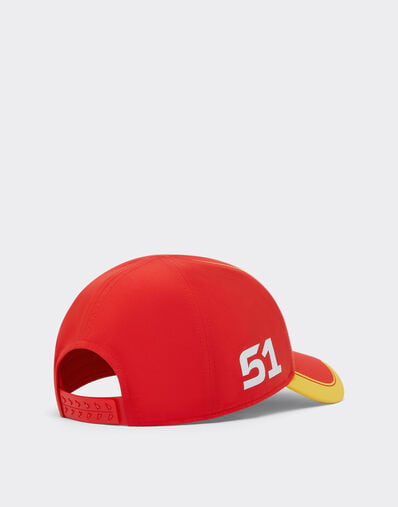 Ferrari Ferrari Hypercar 51 Replica 2026 Baseball Cap Rosso LA0GSf